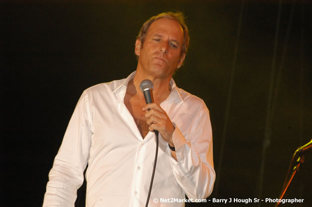 Michael Bolton - Air Jamaica Jazz & Blues Festival 2007 - The Art of Music -  Thursday, January 25th - 10th Anniversary - Air Jamaica Jazz & Blues Festival 2007 - The Art of Music - Tuesday, January 23 - Saturday, January 27, 2007, The Aqueduct on Rose Hall, Montego Bay, Jamaica - Negril Travel Guide, Negril Jamaica WI - http://www.negriltravelguide.com - info@negriltravelguide.com...!