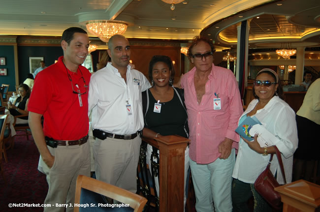 MS Freedom Of The Seas [Royal Caribbean International's - Newest Vessel] Plaques &amp; Keys Ceremony in order to commemorate its first arrival at the Port Montego Bay Photos - Negril Travel Guide, Negril Jamaica WI - http://www.negriltravelguide.com - info@negriltravelguide.com...!