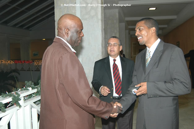 Red Cap Porters Awards - Minister of Tourism, Hon. Edmund Bartlett - Director of Tourism, Basil Smith - Friday, December 14, 2007 - Holiday Inn Sunspree, Montego Bay, Jamaica W.I. - Photographs by Net2Market.com - Barry J. Hough Sr, Photographer - Negril Travel Guide, Negril Jamaica WI - http://www.negriltravelguide.com - info@negriltravelguide.com...!