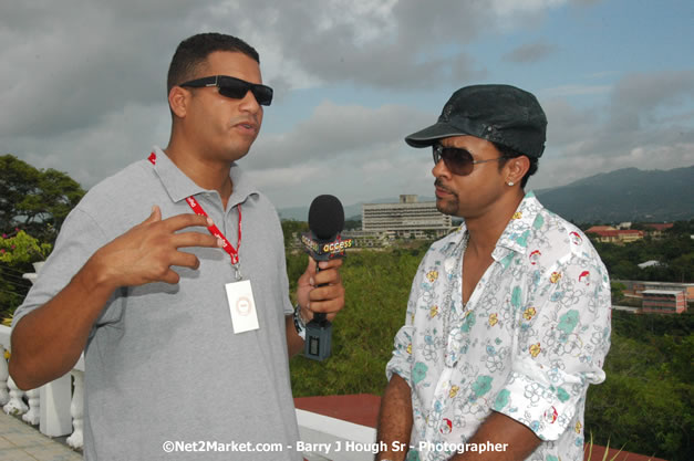 LL Cool J - Shaggy - Press Conference @ Richmond Hill Inn, Montego Bay - Red Stripe Reggae Sumfest at Catherine Hall, Montego Bay, St James, Jamaica W.I. - Negril Travel Guide.com, Negril Jamaica WI - http://www.negriltravelguide.com - info@negriltravelguide.com...!