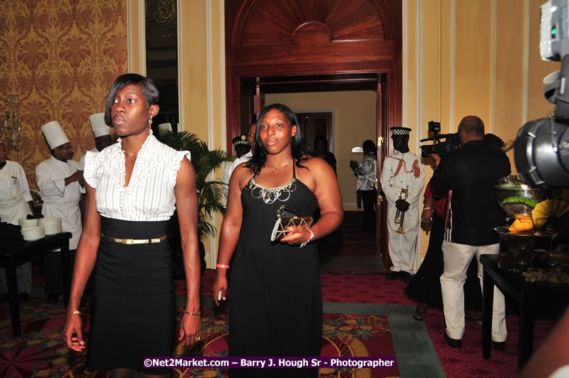 Jamaica's Olympic Athletes Reception at the Ritz Carlton - The City of Montego Bay Welcomes Our 2008 Olympians - Western Motorcade - Civic Ceremony - A Salute To Our Beijing Heros - Ritz Carlton Golf & Spa Resort, Montego Bay, Jamaica - Tuesday, October 7, 2008 - Photographs by Net2Market.com - Barry J. Hough Sr. Photojournalist/Photograper - Photographs taken with a Nikon D300 - Negril Travel Guide, Negril Jamaica WI - http://www.negriltravelguide.com - info@negriltravelguide.com...!