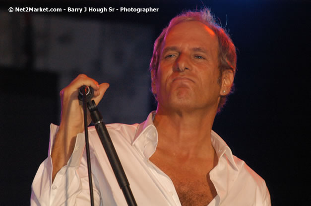 Michael Bolton - Air Jamaica Jazz & Blues Festival 2007 - The Art of Music -  Thursday, January 25th - 10th Anniversary - Air Jamaica Jazz & Blues Festival 2007 - The Art of Music - Tuesday, January 23 - Saturday, January 27, 2007, The Aqueduct on Rose Hall, Montego Bay, Jamaica - Negril Travel Guide, Negril Jamaica WI - http://www.negriltravelguide.com - info@negriltravelguide.com...!