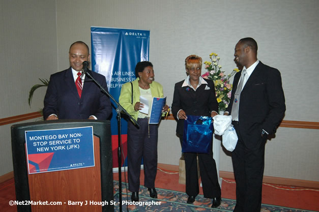 Holiday Inn SunSpree Resort & Delta Air Lines Cocktail Reception in Commemoration of Delta Air Lines Inaugural Flight From New York's JFK Airport to Sangster International Airport, Montego Bay, Jamaica - June 9, 2007 - Sangster International Airport - Montego Bay, St James, Jamaica W.I. - MBJ Limited - Transforming Sangster International Airport into a world class facility - Photographs by Net2Market.com - Negril Travel Guide, Negril Jamaica WI - http://www.negriltravelguide.com - info@negriltravelguide.com...!