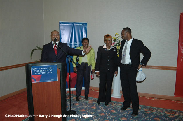 Holiday Inn SunSpree Resort & Delta Air Lines Cocktail Reception in Commemoration of Delta Air Lines Inaugural Flight From New York's JFK Airport to Sangster International Airport, Montego Bay, Jamaica - June 9, 2007 - Sangster International Airport - Montego Bay, St James, Jamaica W.I. - MBJ Limited - Transforming Sangster International Airport into a world class facility - Photographs by Net2Market.com - Negril Travel Guide, Negril Jamaica WI - http://www.negriltravelguide.com - info@negriltravelguide.com...!