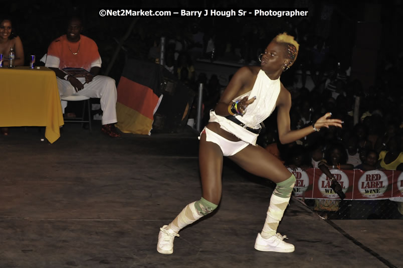 International Dancehall Queen Competition - Big Head Promotions Presents the Red Label Wine Dancehall Queen Competition - Saturday, July 26, 2008 @ Pier One, Montego Bay, Jamaica W.I. - Photographs by Net2Market.com - Barry J. Hough Sr. Photojournalist/Photograper - Photographs taken with a Nikon D300 - Negril Travel Guide, Negril Jamaica WI - http://www.negriltravelguide.com - info@negriltravelguide.com...!