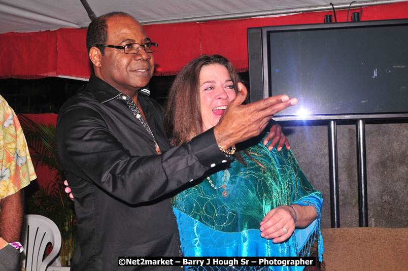 Minister of Tourism, Edmund Bartlett @ Jamaica Jazz and Blues Festival 2009 - Presented by Air Jamaica - Saturday, January 24, 2009 - Venue at the Aqueduct on Rose Hall Resort &amp; Country Club, Montego Bay, Jamaica - Thursday, January 22 - Saturday, January 24, 2009 - Photographs by Net2Market.com - Barry J. Hough Sr, Photographer/Photojournalist - Negril Travel Guide, Negril Jamaica WI - http://www.negriltravelguide.com - info@negriltravelguide.com...!