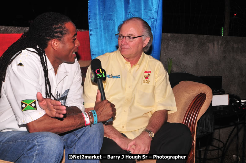 Minister of Tourism, Edmund Bartlett @ Jamaica Jazz and Blues Festival 2009 - Presented by Air Jamaica - Saturday, January 24, 2009 - Venue at the Aqueduct on Rose Hall Resort &amp; Country Club, Montego Bay, Jamaica - Thursday, January 22 - Saturday, January 24, 2009 - Photographs by Net2Market.com - Barry J. Hough Sr, Photographer/Photojournalist - Negril Travel Guide, Negril Jamaica WI - http://www.negriltravelguide.com - info@negriltravelguide.com...!