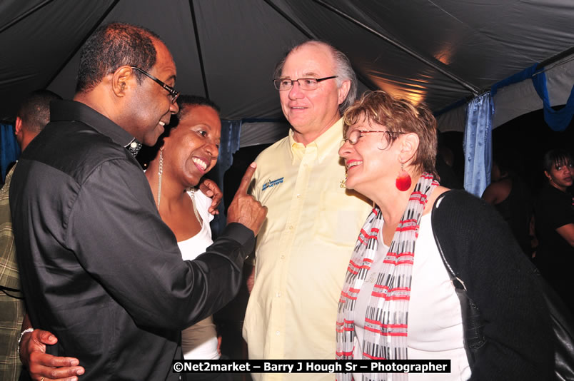 Minister of Tourism, Edmund Bartlett @ Jamaica Jazz and Blues Festival 2009 - Presented by Air Jamaica - Saturday, January 24, 2009 - Venue at the Aqueduct on Rose Hall Resort &amp; Country Club, Montego Bay, Jamaica - Thursday, January 22 - Saturday, January 24, 2009 - Photographs by Net2Market.com - Barry J. Hough Sr, Photographer/Photojournalist - Negril Travel Guide, Negril Jamaica WI - http://www.negriltravelguide.com - info@negriltravelguide.com...!