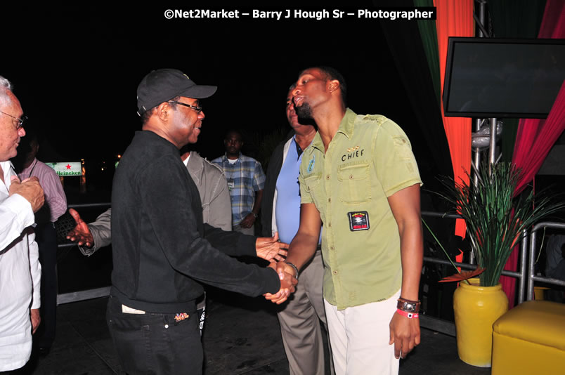 Minister of Tourism, Edmund Bartlett @ Jamaica Jazz and Blues Festival 2009 - Presented by Air Jamaica - Thursday, January 22, 2009 - Venue at the Aqueduct on Rose Hall Resort &amp; Country Club, Montego Bay, Jamaica - Thursday, January 22 - Saturday, January 24, 2009 - Photographs by Net2Market.com - Barry J. Hough Sr, Photographer/Photojournalist - Negril Travel Guide, Negril Jamaica WI - http://www.negriltravelguide.com - info@negriltravelguide.com...!