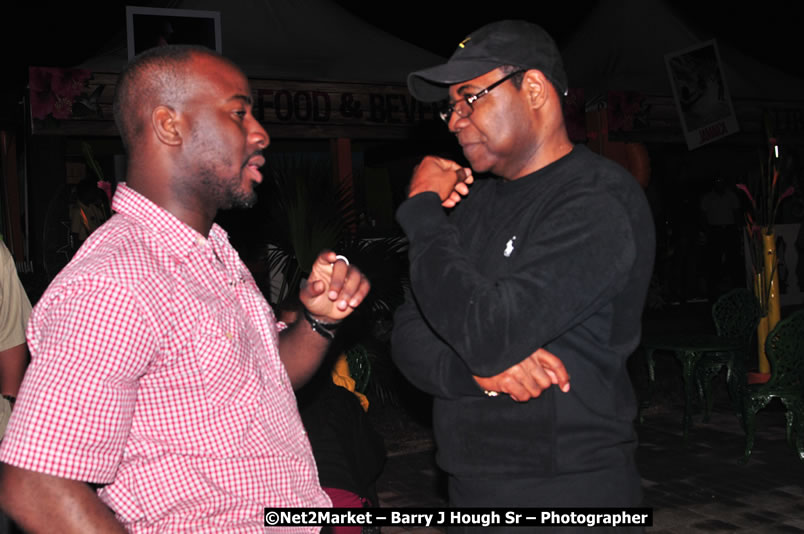 Minister of Tourism, Edmund Bartlett @ Jamaica Jazz and Blues Festival 2009 - Presented by Air Jamaica - Thursday, January 22, 2009 - Venue at the Aqueduct on Rose Hall Resort &amp; Country Club, Montego Bay, Jamaica - Thursday, January 22 - Saturday, January 24, 2009 - Photographs by Net2Market.com - Barry J. Hough Sr, Photographer/Photojournalist - Negril Travel Guide, Negril Jamaica WI - http://www.negriltravelguide.com - info@negriltravelguide.com...!