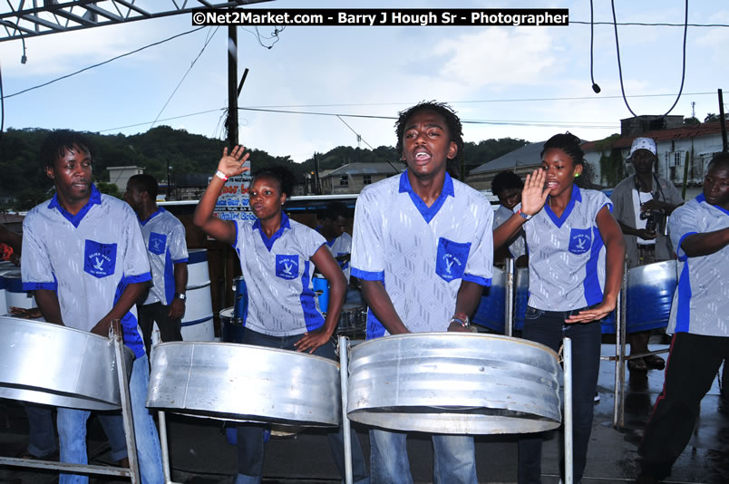 Lucea Cross the Harbour @ Lucea Car Park - All Day Event - Cross the Harbour Swim, Boat Rides, and Entertainment for the Family - Concert Featuring: Bushman, George Nooksl, Little Hero, Bushi One String, Dog Rice and many local Artists - Friday, August 1, 2008 - Lucea, Hanover Jamaica - Photographs by Net2Market.com - Barry J. Hough Sr. Photojournalist/Photograper - Photographs taken with a Nikon D300 - Negril Travel Guide, Negril Jamaica WI - http://www.negriltravelguide.com - info@negriltravelguide.com...!