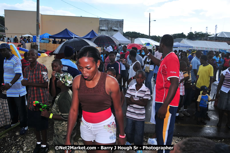 Lucea Cross the Harbour @ Lucea Car Park - All Day Event - Cross the Harbour Swim, Boat Rides, and Entertainment for the Family - Concert Featuring: Bushman, George Nooksl, Little Hero, Bushi One String, Dog Rice and many local Artists - Friday, August 1, 2008 - Lucea, Hanover Jamaica - Photographs by Net2Market.com - Barry J. Hough Sr. Photojournalist/Photograper - Photographs taken with a Nikon D300 - Negril Travel Guide, Negril Jamaica WI - http://www.negriltravelguide.com - info@negriltravelguide.com...!