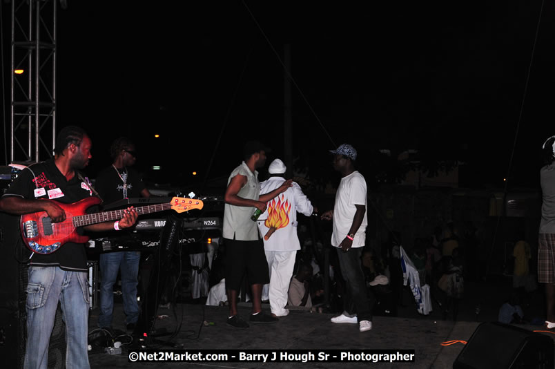 Lucea Cross the Harbour @ Lucea Car Park - All Day Event - Cross the Harbour Swim, Boat Rides, and Entertainment for the Family - Concert Featuring: Bushman, George Nooksl, Little Hero, Bushi One String, Dog Rice and many local Artists - Friday, August 1, 2008 - Lucea, Hanover Jamaica - Photographs by Net2Market.com - Barry J. Hough Sr. Photojournalist/Photograper - Photographs taken with a Nikon D300 - Negril Travel Guide, Negril Jamaica WI - http://www.negriltravelguide.com - info@negriltravelguide.com...!