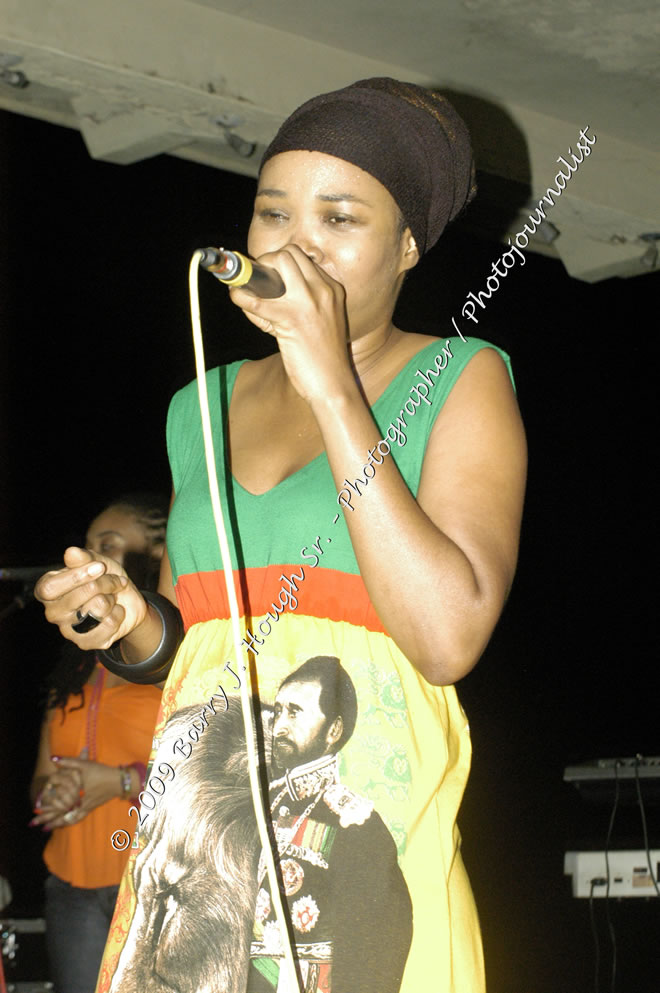  Queen Ifrica "Live in Concert" Negril Escape Resort & Spa, Openning Acts: Edge Michael, and Fyakin, One Love Reggae Summer Series, West End, Negril, Westmoreland, Jamaica W.I. - Tuesday, August 4, 2009 - Photographs by Barry J. Hough Sr. Photojournalist/Photograper - Photographs taken with a Nikon D70, D100, or D300 - Negril Travel Guide, Negril Jamaica WI - http://www.negriltravelguide.com - info@negriltravelguide.com...!