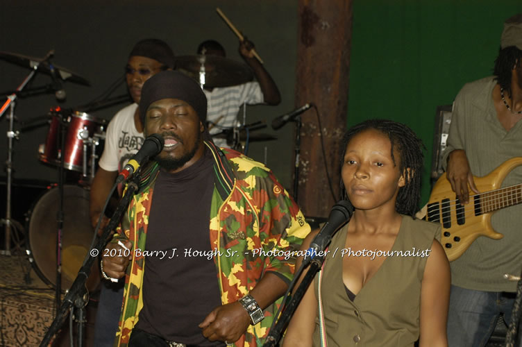 JAH Cure - Live In Concert @ Negril Escape Resort and Spa, December 15, 2009, One Love Drive, West End, Negril, Westmoreland, Jamaica W.I. - Photographs by Net2Market.com - Barry J. Hough Sr, Photographer/Photojournalist - Negril Travel Guide, Negril Jamaica WI - http://www.negriltravelguide.com - info@negriltravelguide.com...!