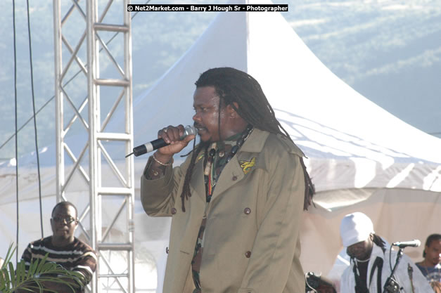 Luciano at Tru-Juice Rebel Salute 2008 - The 15th staging of Tru-Juice Rebel Salute, Saturday, January 12, 2008, Port Kaiser Sports Club, St. Elizabeth, Jamaica W.I. - Photographs by Net2Market.com - Barry J. Hough Sr, Photographer - Negril Travel Guide, Negril Jamaica WI - http://www.negriltravelguide.com - info@negriltravelguide.com...!