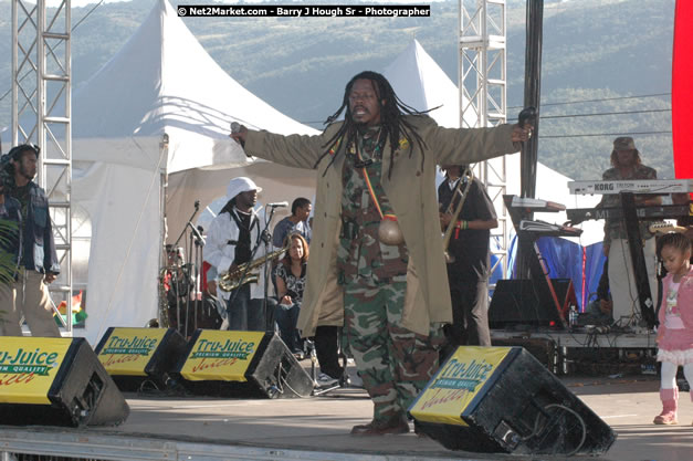 Luciano at Tru-Juice Rebel Salute 2008 - The 15th staging of Tru-Juice Rebel Salute, Saturday, January 12, 2008, Port Kaiser Sports Club, St. Elizabeth, Jamaica W.I. - Photographs by Net2Market.com - Barry J. Hough Sr, Photographer - Negril Travel Guide, Negril Jamaica WI - http://www.negriltravelguide.com - info@negriltravelguide.com...!