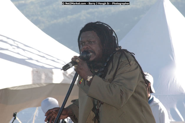 Luciano at Tru-Juice Rebel Salute 2008 - The 15th staging of Tru-Juice Rebel Salute, Saturday, January 12, 2008, Port Kaiser Sports Club, St. Elizabeth, Jamaica W.I. - Photographs by Net2Market.com - Barry J. Hough Sr, Photographer - Negril Travel Guide, Negril Jamaica WI - http://www.negriltravelguide.com - info@negriltravelguide.com...!