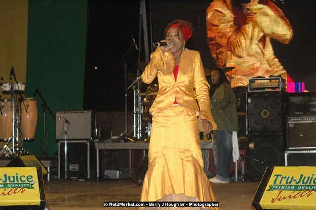 Queen Ifrica at Tru-Juice Rebel Salute 2008 - The 15th staging of Tru-Juice Rebel Salute, Saturday, January 12, 2008, Port Kaiser Sports Club, St. Elizabeth, Jamaica W.I. - Photographs by Net2Market.com - Barry J. Hough Sr, Photographer - Negril Travel Guide, Negril Jamaica WI - http://www.negriltravelguide.com - info@negriltravelguide.com...!