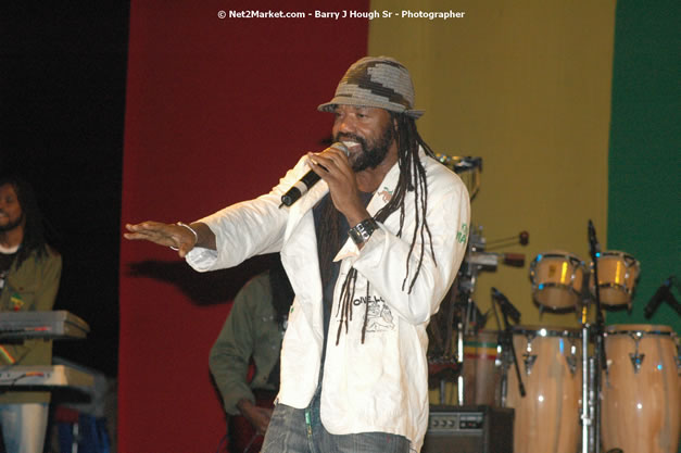 Tony Rebel at Tru-Juice Rebel Salute 2008 - The 15th staging of Tru-Juice Rebel Salute, Saturday, January 12, 2008, Port Kaiser Sports Club, St. Elizabeth, Jamaica W.I. - Photographs by Net2Market.com - Barry J. Hough Sr, Photographer - Negril Travel Guide, Negril Jamaica WI - http://www.negriltravelguide.com - info@negriltravelguide.com...!