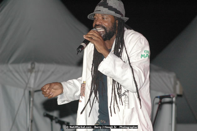 Tony Rebel at Tru-Juice Rebel Salute 2008 - The 15th staging of Tru-Juice Rebel Salute, Saturday, January 12, 2008, Port Kaiser Sports Club, St. Elizabeth, Jamaica W.I. - Photographs by Net2Market.com - Barry J. Hough Sr, Photographer - Negril Travel Guide, Negril Jamaica WI - http://www.negriltravelguide.com - info@negriltravelguide.com...!