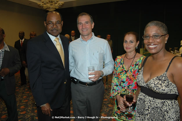 Red Cap Porters Awards - Minister of Tourism, Hon. Edmund Bartlett - Director of Tourism, Basil Smith - Friday, December 14, 2007 - Holiday Inn Sunspree, Montego Bay, Jamaica W.I. - Photographs by Net2Market.com - Barry J. Hough Sr, Photographer - Negril Travel Guide, Negril Jamaica WI - http://www.negriltravelguide.com - info@negriltravelguide.com...!