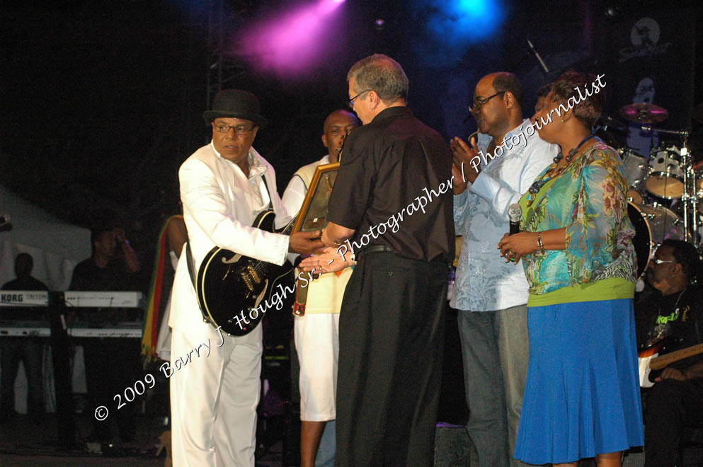  Michael Jackson - A Lifetime Achievement Award was presented to Michael Jackson and received by Tito Jackson @ Reggae Sumfest 2009 - International Night 2 - Reggae Sumfest 2009,Catherine Hall, Montego Bay, St. James, Jamaica W.I. - Saturday, July 25, 2009 - Reggae Sumfest 2009, July 19 - 25, 2009 - Photographs by Net2Market.com - Barry J. Hough Sr. Photojournalist/Photograper - Photographs taken with a Nikon D70, D100, or D300 - Negril Travel Guide, Negril Jamaica WI - http://www.negriltravelguide.com - info@negriltravelguide.com...!