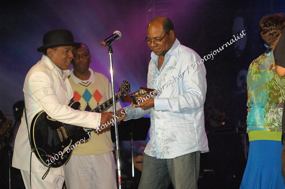  Michael Jackson - A Lifetime Achievement Award was presented to Michael Jackson and received by Tito Jackson @ Reggae Sumfest 2009 - International Night 2 - Reggae Sumfest 2009,Catherine Hall, Montego Bay, St. James, Jamaica W.I. - Saturday, July 25, 2009 - Reggae Sumfest 2009, July 19 - 25, 2009 - Photographs by Net2Market.com - Barry J. Hough Sr. Photojournalist/Photograper - Photographs taken with a Nikon D70, D100, or D300 - Negril Travel Guide, Negril Jamaica WI - http://www.negriltravelguide.com - info@negriltravelguide.com...!