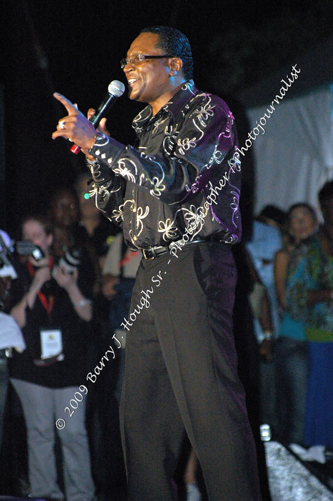 Tito Jackson @ Reggae Sumfest 2009 - International Night 2 - Tito Jackson, brother of the late King of Pop Michael Jackson performed live at Reggae Sumfest 2009. Reggae Sumfest 2009,Catherine Hall, Montego Bay, St. James, Jamaica W.I. - Saturday, July 25, 2009 - Reggae Sumfest 2009, July 19 - 25, 2009 - Photographs by Net2Market.com - Barry J. Hough Sr. Photojournalist/Photograper - Photographs taken with a Nikon D70, D100, or D300 - Negril Travel Guide, Negril Jamaica WI - http://www.negriltravelguide.com - info@negriltravelguide.com...!