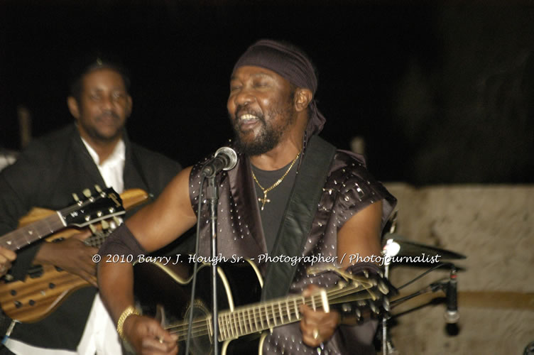 Toots and the Maytals - Grammy Award Winner @ Negril Fest - Presented by Money Cologne Promotions - Special Guest Star Jamaica Michael Jackson, Stama, Adeebe - Backed by Hurricane Band, MC Rev. BB on January 6, 2010 @ Roots Bamboo, Norman Manley Boulevard, Negril, Westmoreland, Jamaica W.I. - Photographs by Net2Market.com - Barry J. Hough Sr, Photographer/Photojournalist - The Negril Travel Guide - Negril's and Jamaica's Number One Concert Photography Web Site with over 40,000 Jamaican Concert photographs Published -  Negril Travel Guide, Negril Jamaica WI - http://www.negriltravelguide.com - info@negriltravelguide.com...!