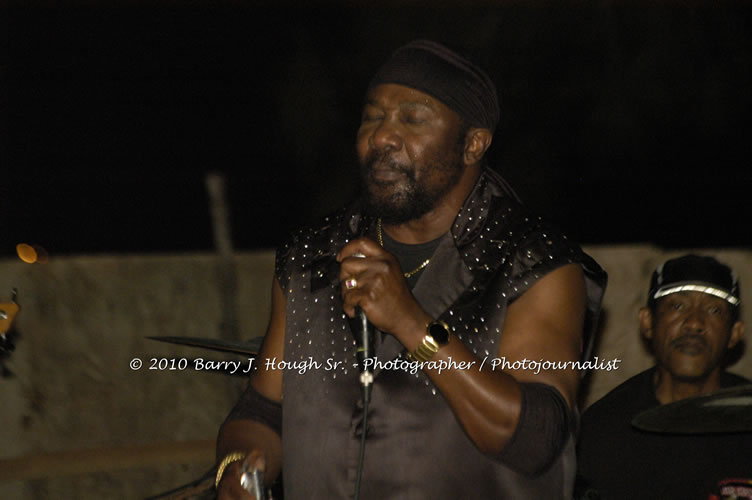 Toots and the Maytals - Grammy Award Winner @ Negril Fest - Presented by Money Cologne Promotions - Special Guest Star Jamaica Michael Jackson, Stama, Adeebe - Backed by Hurricane Band, MC Rev. BB on January 6, 2010 @ Roots Bamboo, Norman Manley Boulevard, Negril, Westmoreland, Jamaica W.I. - Photographs by Net2Market.com - Barry J. Hough Sr, Photographer/Photojournalist - The Negril Travel Guide - Negril's and Jamaica's Number One Concert Photography Web Site with over 40,000 Jamaican Concert photographs Published -  Negril Travel Guide, Negril Jamaica WI - http://www.negriltravelguide.com - info@negriltravelguide.com...!