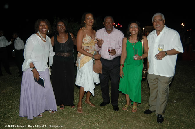 Party Rose Hall Great House - Virgin Atlantic Inaugural Flight To Montego Bay, Jamaica Photos - Sir Richard Bronson, President & Family, and 450 Passengers - Party at Rose Hall Great House, Montego Bay, Jamaica - Tuesday, July 4, 2006 - Negril Travel Guide, Negril Jamaica WI - http://www.negriltravelguide.com - info@negriltravelguide.com...!