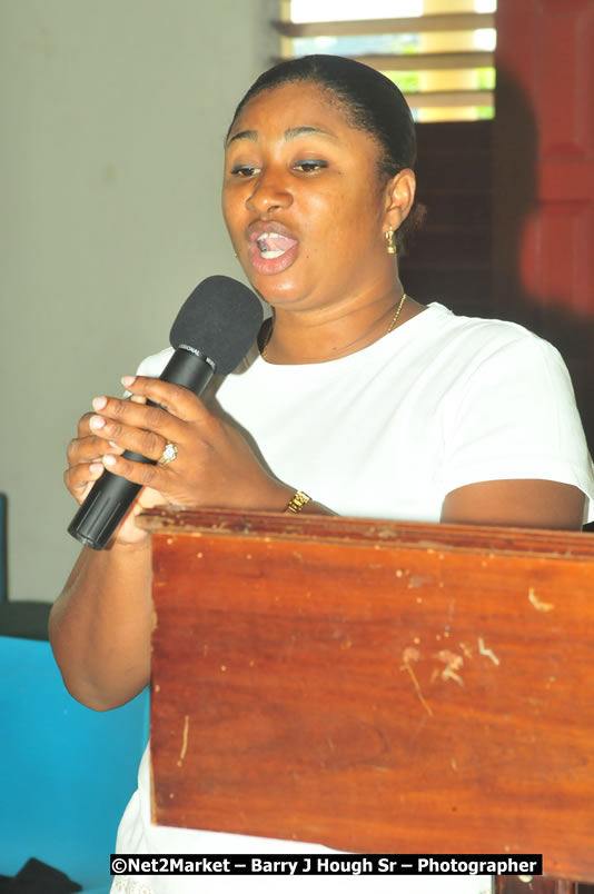 Womens Fellowship Prayer Breakfast, Theme: Revival From God - Our Only Hope, Venue at Lucille Miller Church Hall, Church Street, Lucea, Hanover, Jamaica - Saturday, April 4, 2009 - Photographs by Net2Market.com - Barry J. Hough Sr, Photographer/Photojournalist - Negril Travel Guide, Negril Jamaica WI - http://www.negriltravelguide.com - info@negriltravelguide.com...!